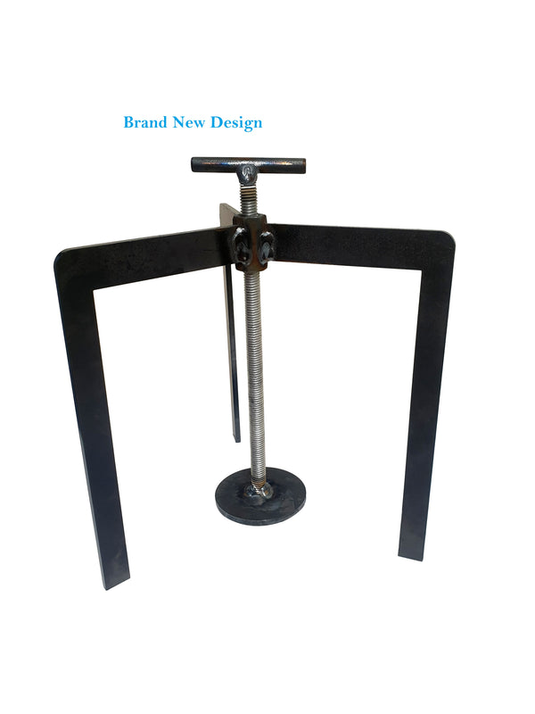 screed tripod for liquid screed levelling for various depths
