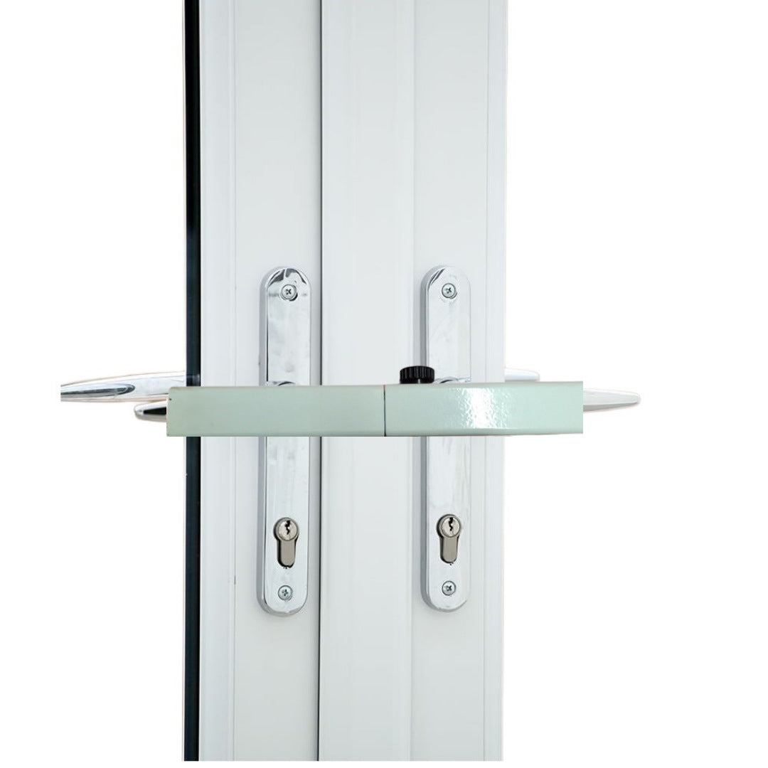 patio door lock on handles