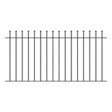 Ball top fencing panels