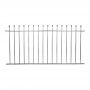 Ball top fencing panels