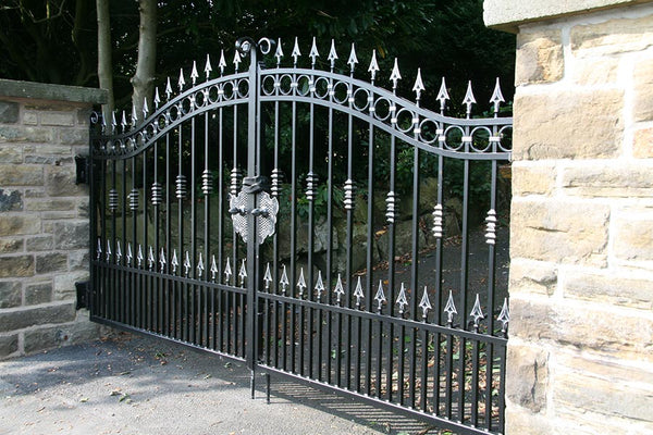 Double Door Iron Gate Design